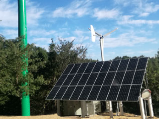 Intelligent Independent Power Supply System for Communications Tower
